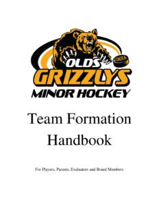 2020-2021 OMHA Team Formation Handbook – Olds Minor Hockey Association